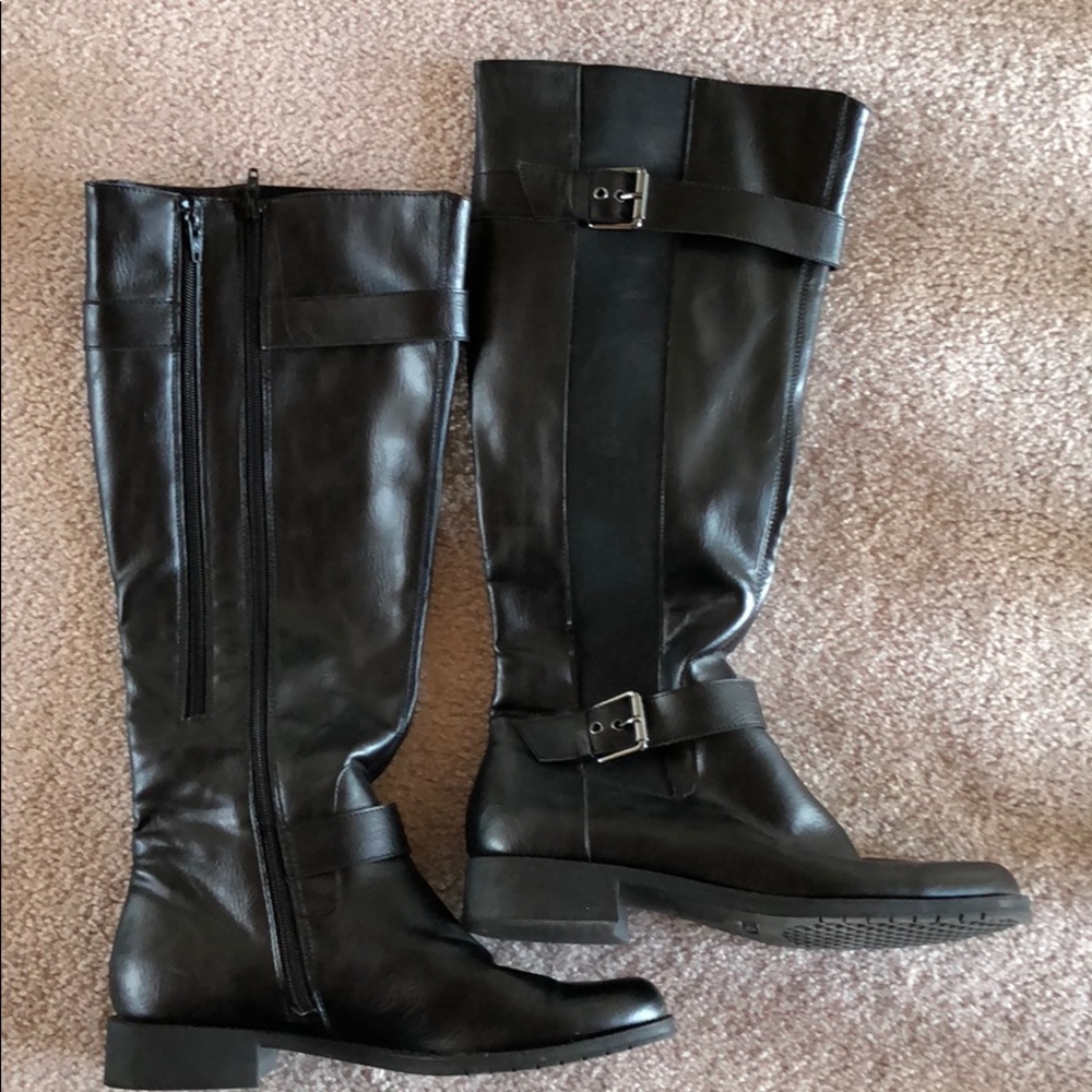 Aerosoles Rider Boots Black